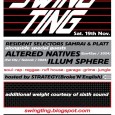 Manchester Soup Kitchen SAT 19 NOVEMBER 2011 SWING TING return for another legendary party at the Soup – Broke ‘N’ £nglish’s Strats on hosting with guests Altered Natives and Hoya...