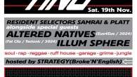 Reach: SWING TING // ALTERED NATIVES x ILLUM SPHERE // 19NOV11 Manchester Manchester Soup Kitchen SAT 19 NOVEMBER 2011 SWING TING return for another legendary party at...