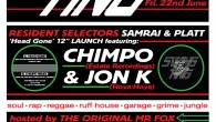 Reach: SWING TING // June 22 {Manchester} *SWING TING* HEAD GONE 12″ LAUNCH PARTY BACK TO CHARLIE’S ————————– Special Guest Selectas: CHIMPO (Estate...